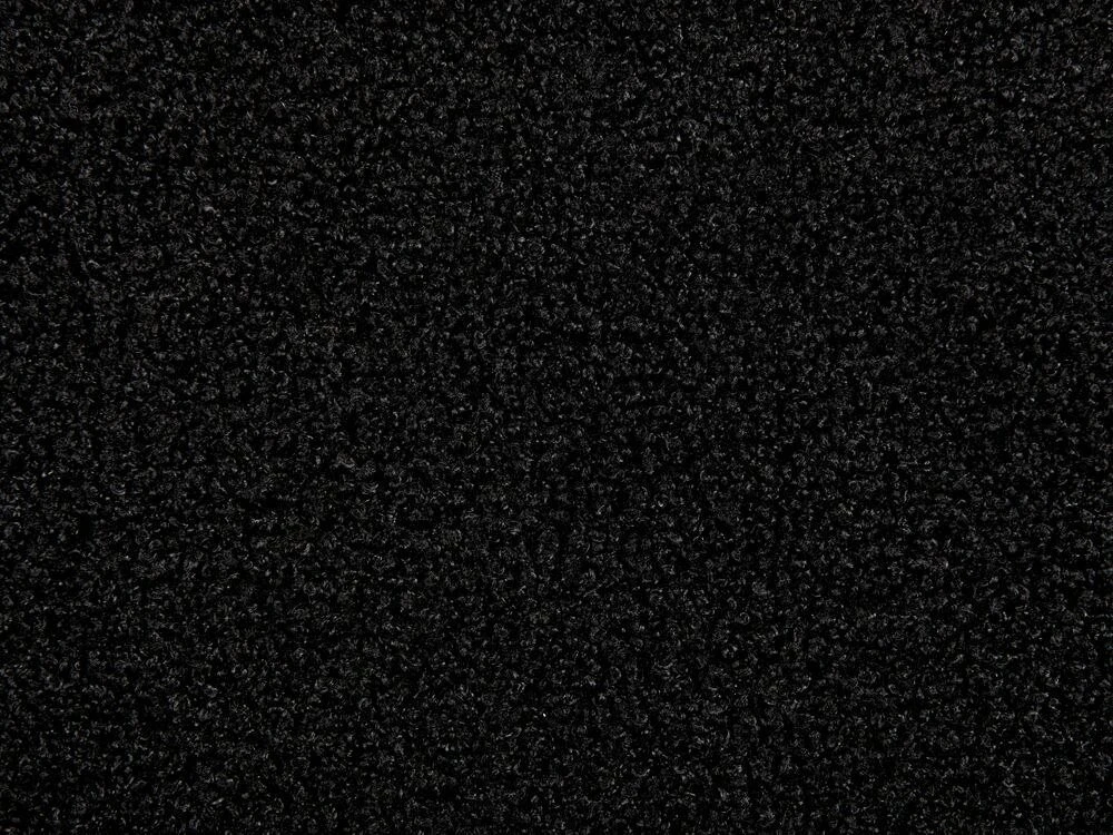 Beliani Dviejų vietų sofa LOEN Boucle juoda