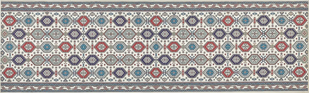 Beliani Kilimas HACILAR spalvotas 60 x 200 cm