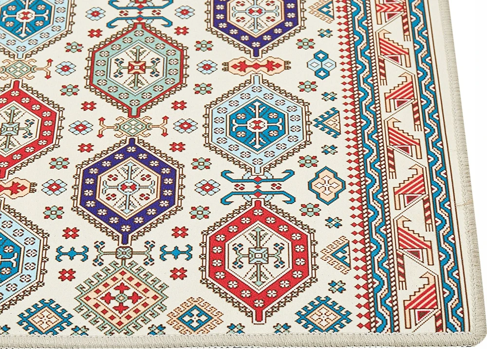 Beliani Kilimas HACILAR spalvotas 60 x 200 cm