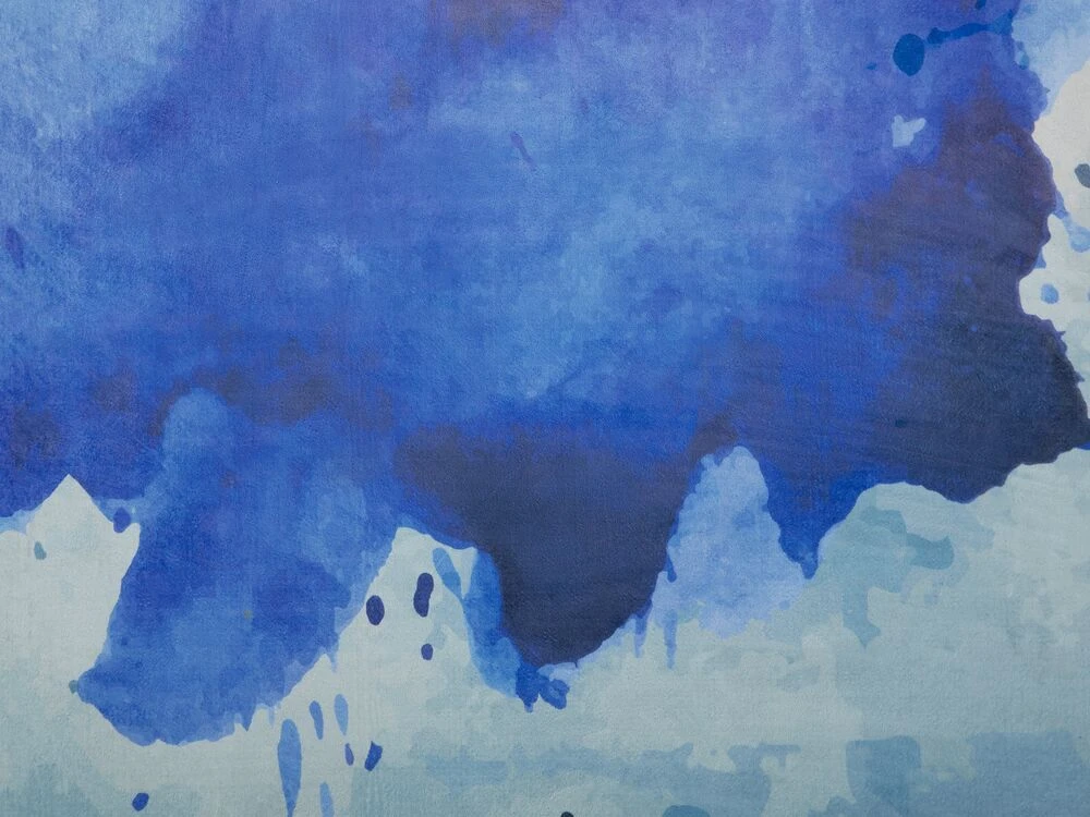 Beliani Kiliminis kilimėlis ODALAR mėlynas 80 x 150 cm