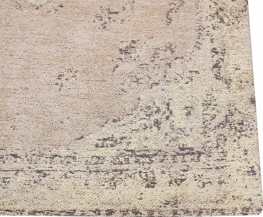 Beliani Kilimas MATARIM smėlio spalvos 200 x 300 cm medvilninis
