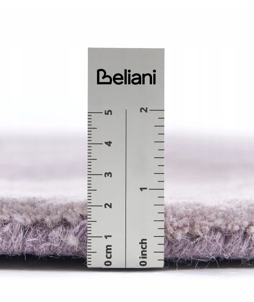 Beliani Kilimas KOKKINI violetinis ø 140 cm, vilna