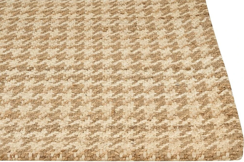 Beliani Kilimas ARAPTEPE Smėlio spalvos 80 x 300 cm džiutas