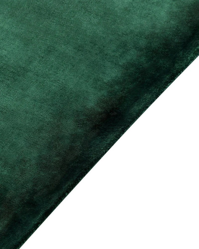 Beliani Kilimas GESI II Tamsiai žalias 200 x 300 cm viskozė