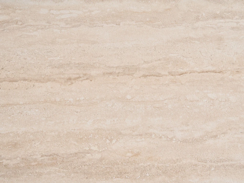 Beliani Sodo stalas FELETTO 180 cm 90 cm akmens travertino efektas