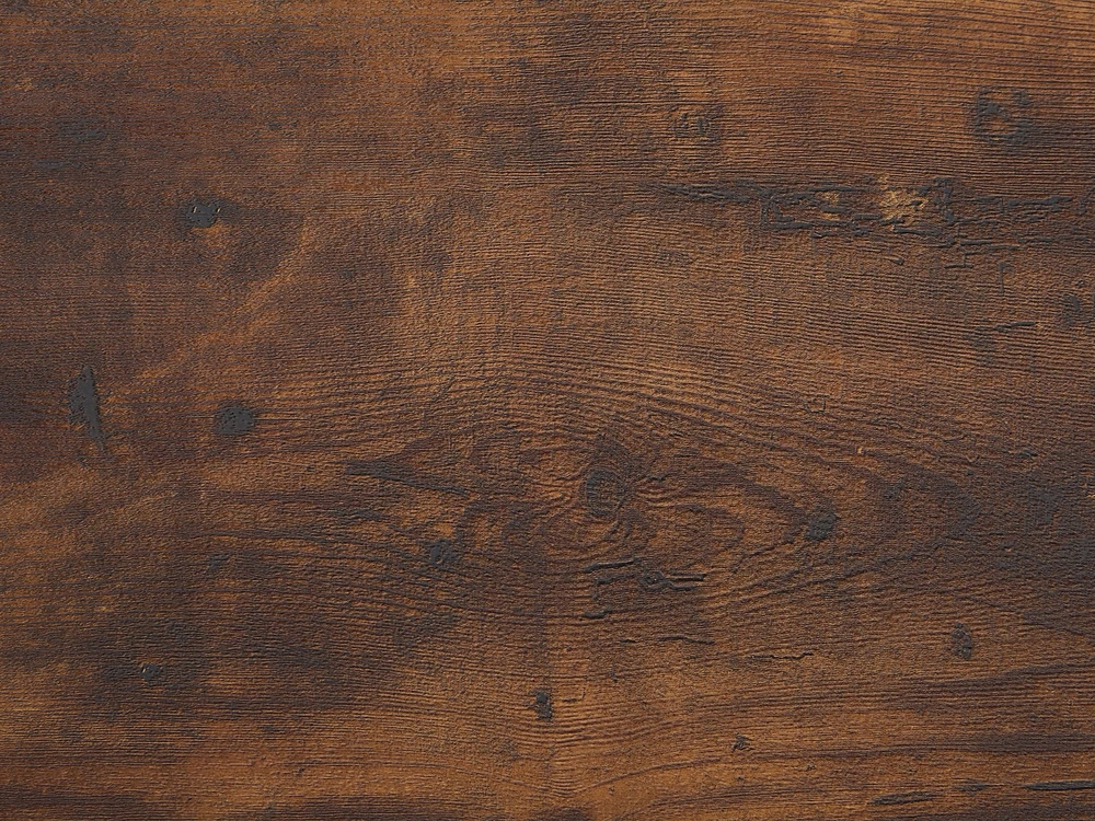 Beliani Rašomasis stalas FUTON, tamsiai rudas, 115 cm x 60 cm