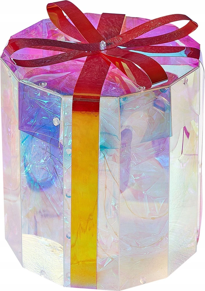 Beliani LED sodo dekoracija GRIMSEY Kalėdinės dovanos 30/20/10 cm, spalvota