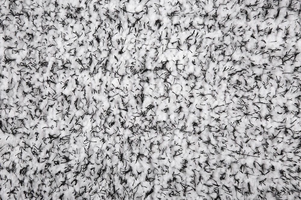 Beliani Shaggy kilimas DEMRE pilkas 160 x 230 cm