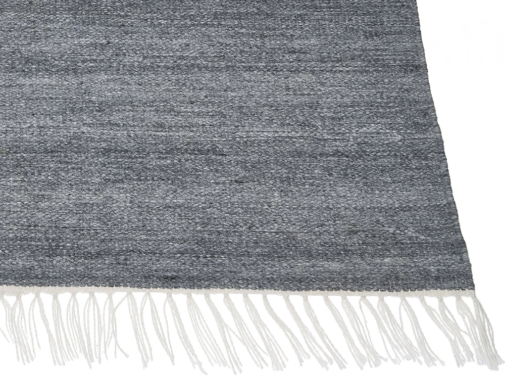 Beliani Kilimas MALHIA pilkas 160 x 230 cm