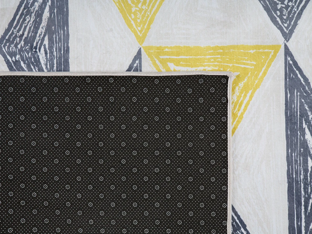 Beliani Kilimas KALEN pilkas 80 x 150 cm