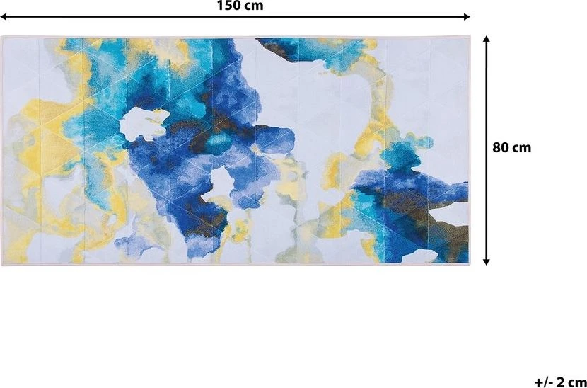 Beliani Kilimas CEYHAN spalvingas 80 x 150 cm