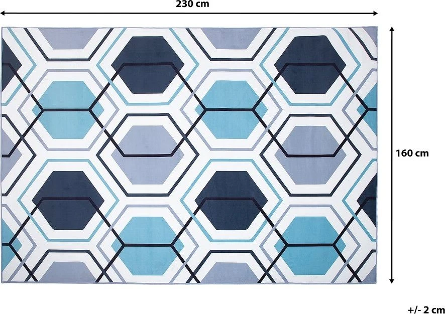 Beliani Kilimas GIRESUN spalvotas 160 x 230 cm