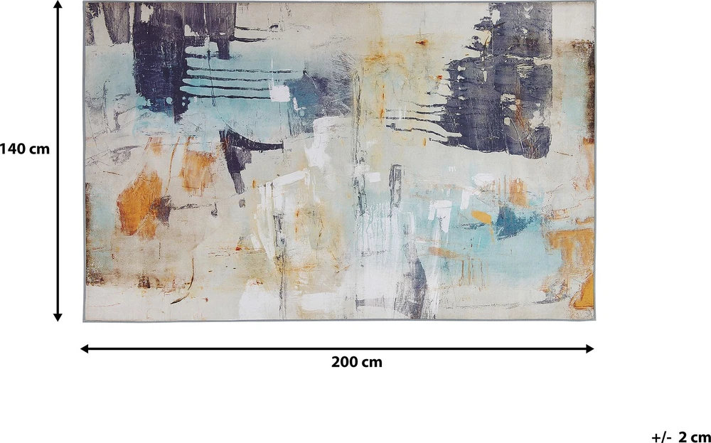 Beliani Kiliminis ADAPAZARI spalvotas 140 x 200 cm