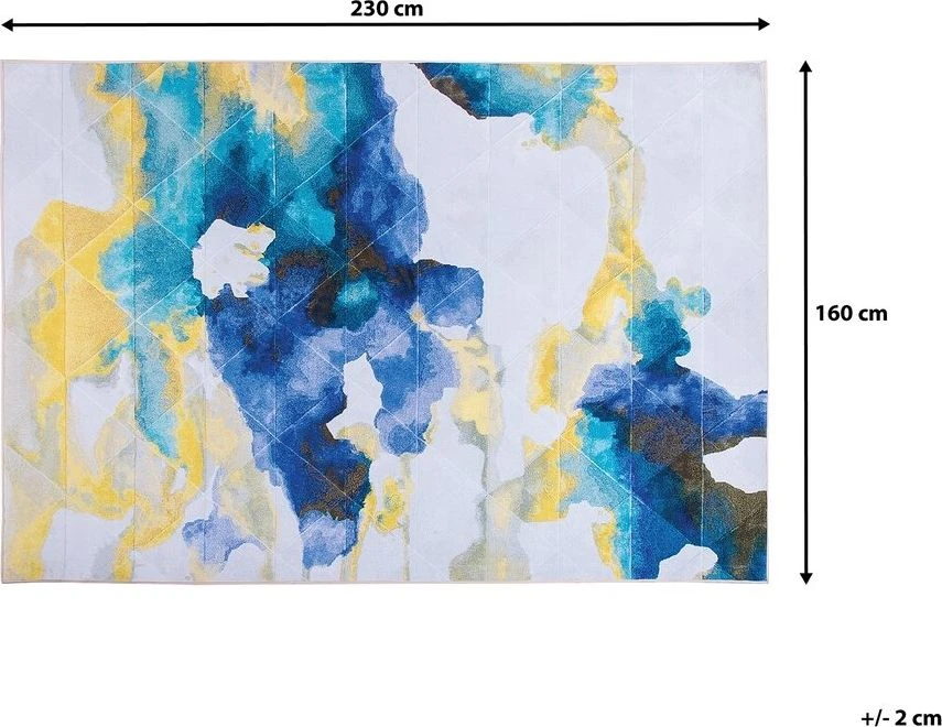 Beliani Kilimas CEYHAN spalvotas 160 x 230 cm