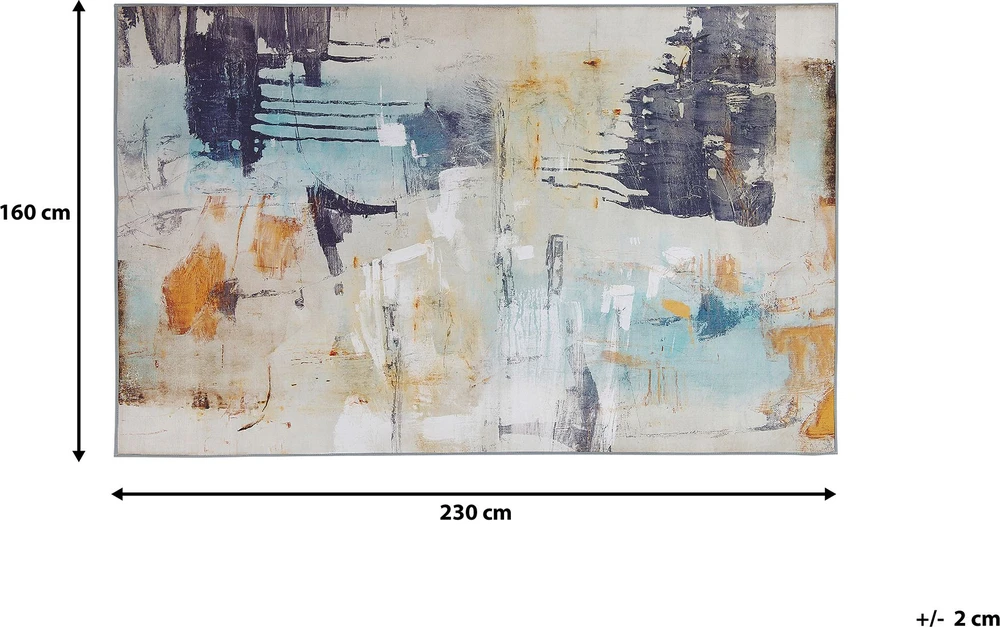 Beliani Kilimas ADAPAZARI spalvotas 160 x 230 cm