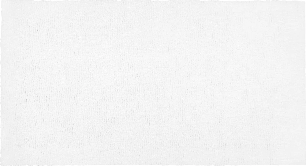 Beliani Shaggy kilimas DEMRE Baltas 80 x 150 cm