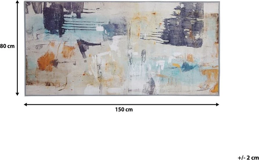 Beliani Kiliminis ADAPAZARI spalvotas 80 x 150 cm