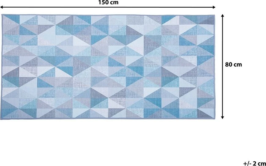 Beliani Kilimas KARTEPE spalvotas 80 x 150 cm