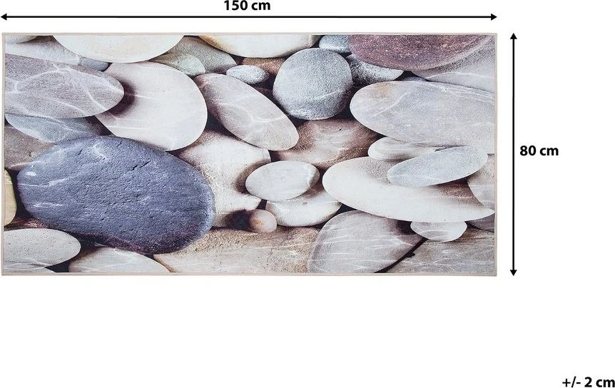 Beliani Kilimas DENIZLI spalvotas 80 x 150 cm