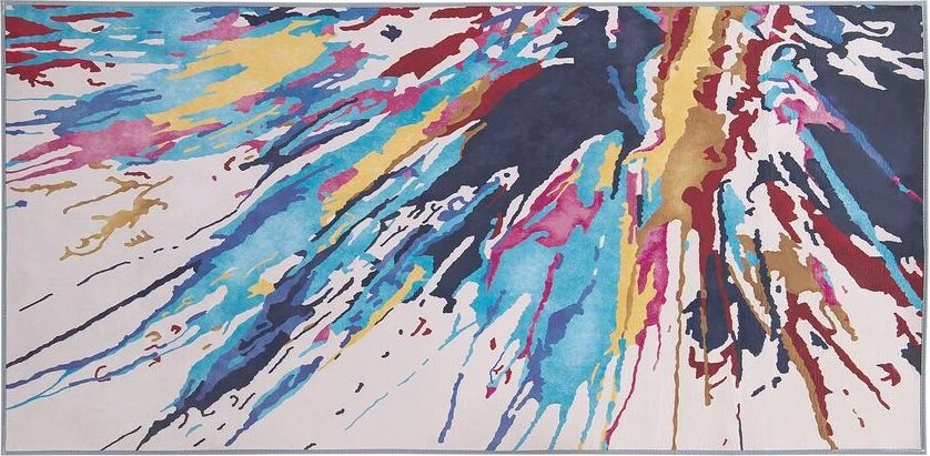 Beliani Kilimas KARABUK Spalvotas 80 x 150 cm
