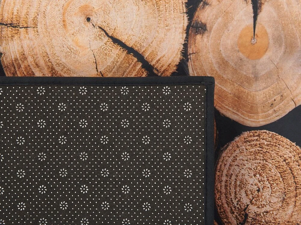 Beliani Kilimas KARDERE rudas 80 x 150 cm
