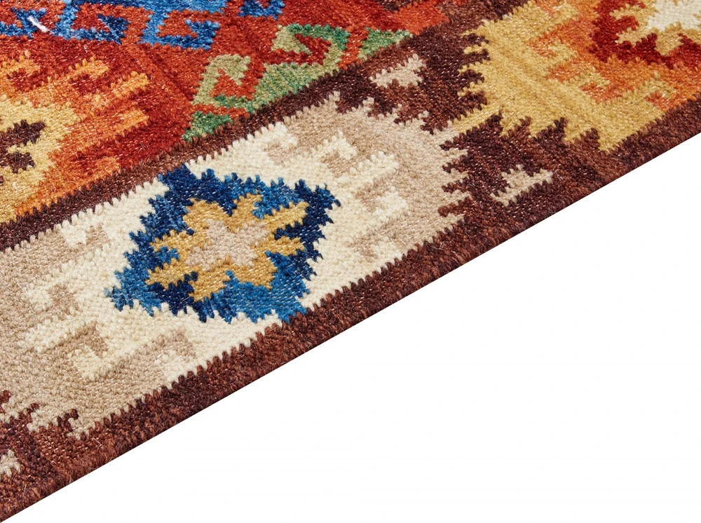 Beliani Kilimas ZOVUNI spalvotas 160 x 230 cm vilnonis kilimas