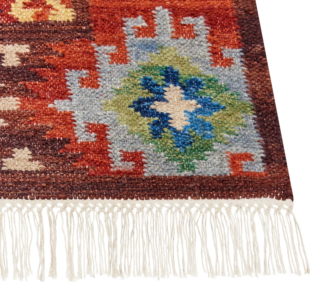 Beliani Kilimas ZOVUNI spalvotas 160 x 230 cm vilnonis kilimas