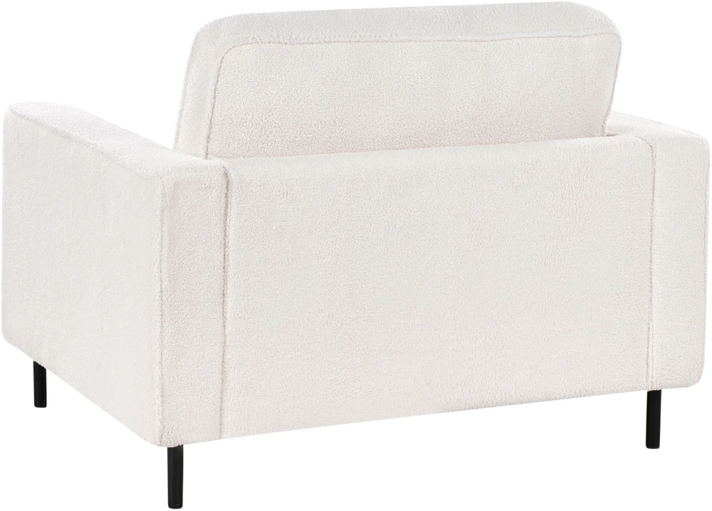 Sofa Beliani SAVALEN 4 vietų svetainės baldų komplektas, boucle audinys, balta spalva