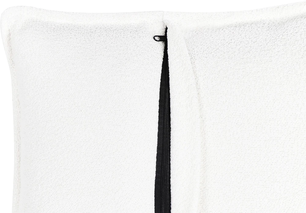Sofa Beliani 5 vietų svetainės baldų komplektas HOBRO Boucle baltas