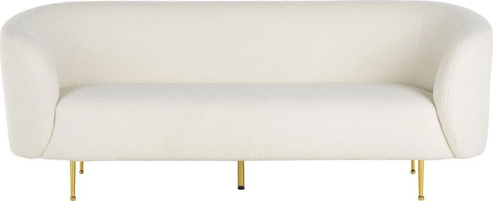 Sofa Beliani LOEN 6 vietų baldų komplektas, boucle audinys, baltas