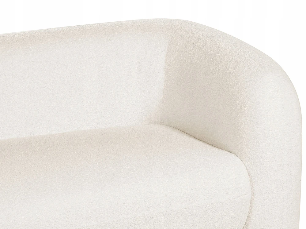 Sofa Beliani 4 vietų svetainės baldų komplektas LEIREN, baltas, boucle