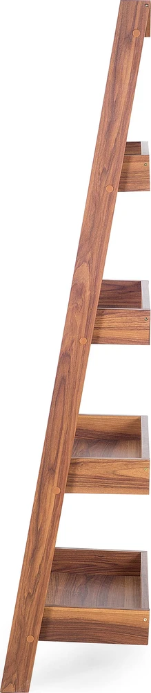 Beliani 5 lentynų stovas MOBILE TRIO 167 cm, tamsiai rudas