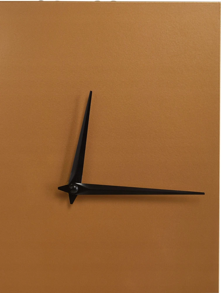 Beliani Sieninis laikrodis POMBAL 22 cm metalinis auksinis