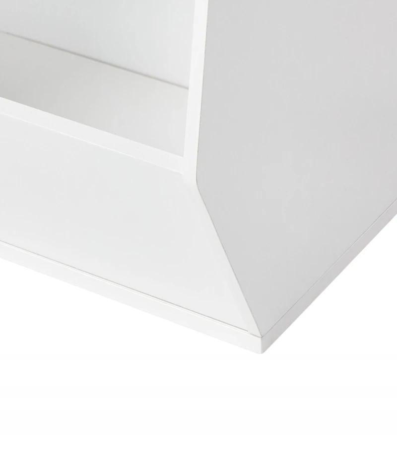 Beliani Rinkinys su 3 lentynomis DARLOT, 93 cm, baltas