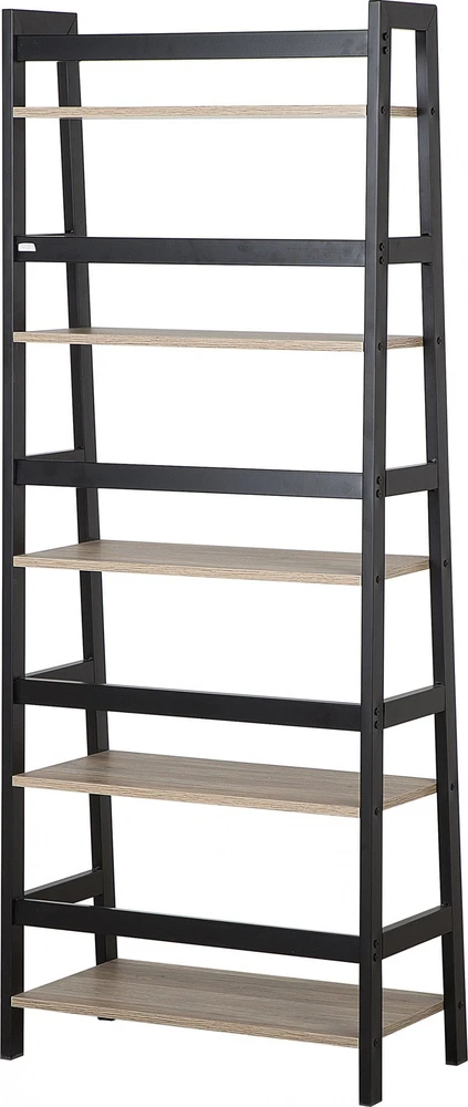 Beliani 5 lentynų stovas CROYDON 163 cm juodas