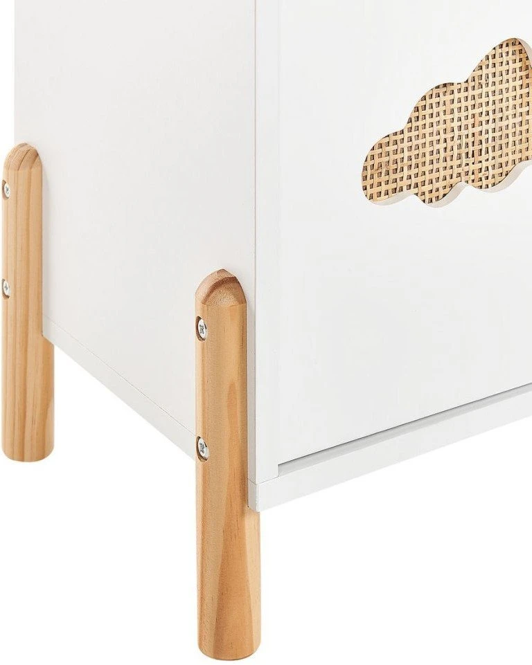 Beliani Rėmas CLOUDY 111 cm baltas