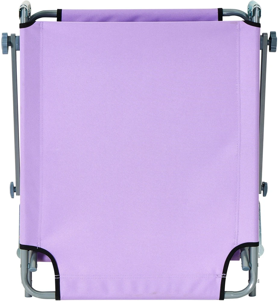 Beliani Sodo gultas FOLIGNO atlenkiamas metalinis violetinis