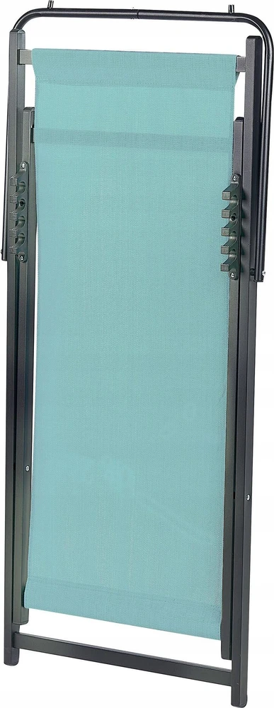 Beliani Sudedamas sodo gultas LOCRI II Metal turkio spalvos