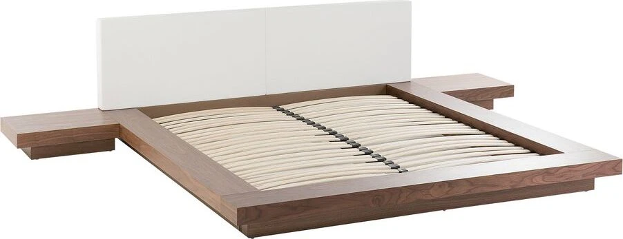 Beliani Lova ZEN 160 x 200 cm, uosio ruda