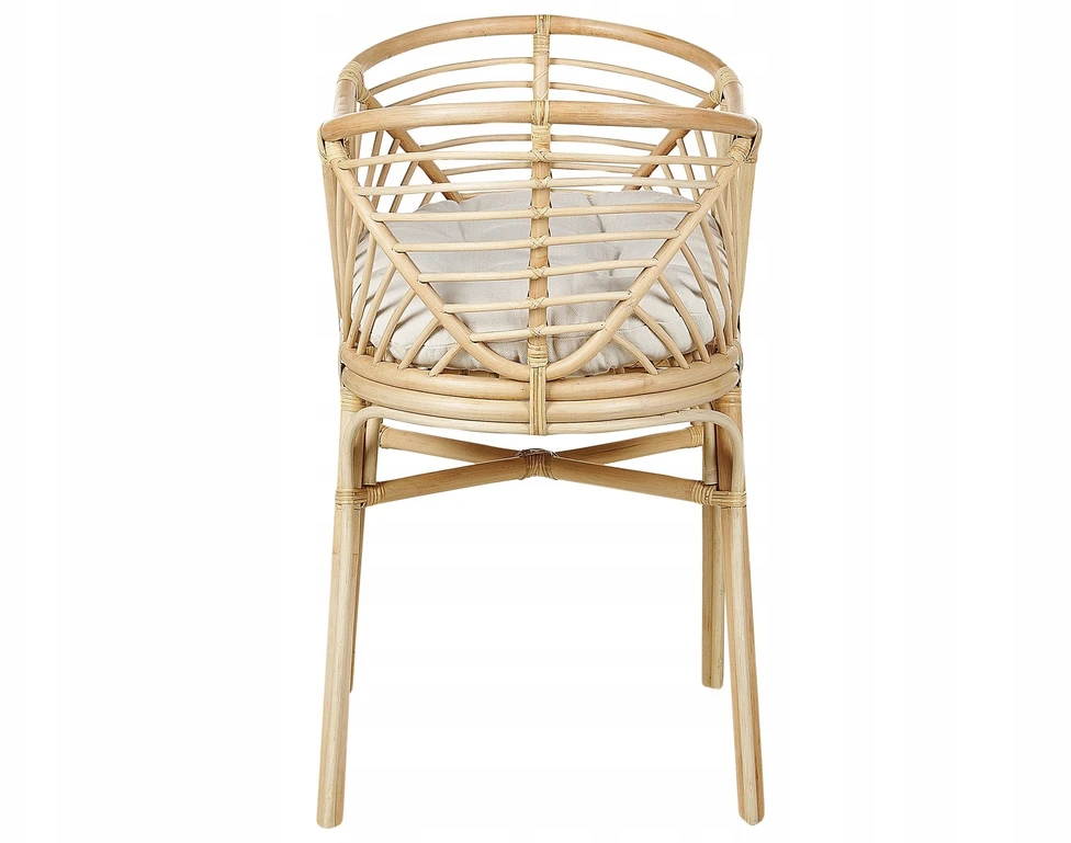 Lova Beliani Vaikiška lovytė Rattan GRUISSAN 50 x 70 cm Natūrali