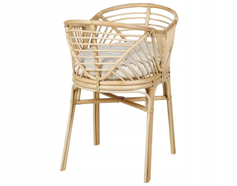 Lova Beliani Vaikiška lovytė Rattan GRUISSAN 50 x 70 cm Natūrali