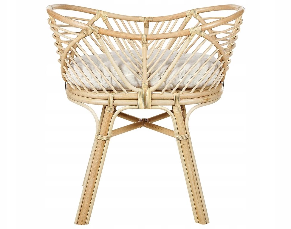 Lova Beliani Vaikiška lovytė Rattan GRUISSAN 50 x 70 cm Natūrali