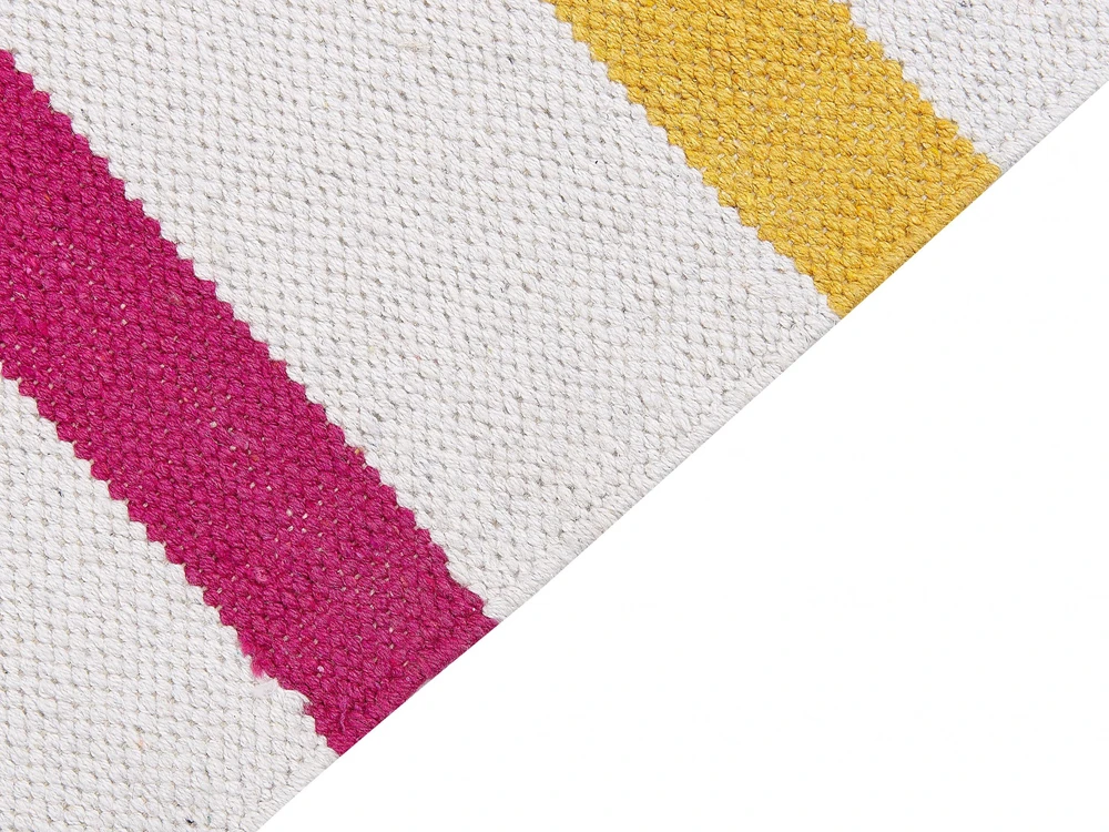 Beliani Kilim HISARLI spalvotas 80 x 150 cm medvilninis