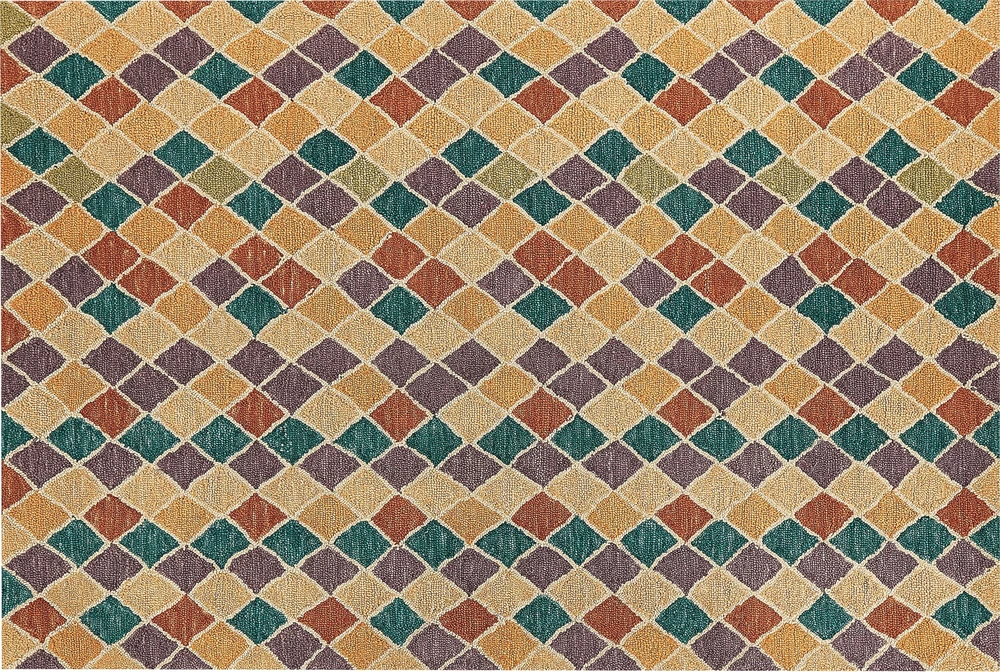 Beliani Kilimas KESKIN spalvotas 160 x 230 cm vilnonis