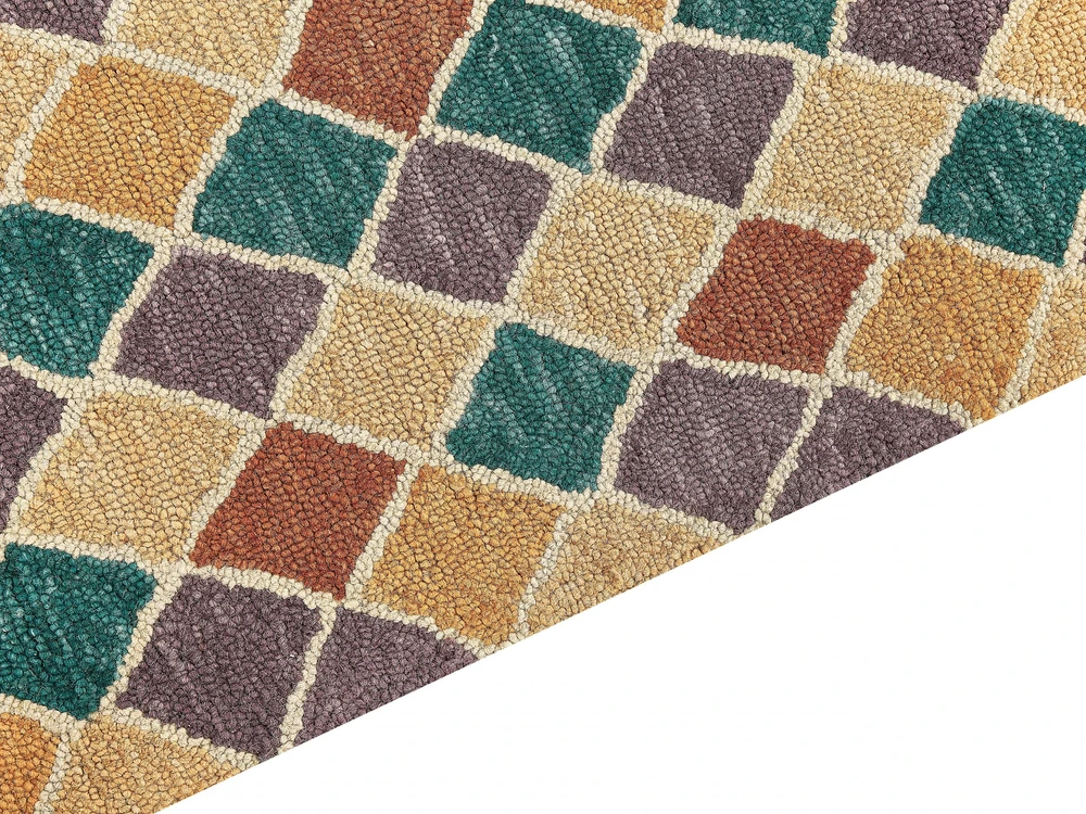 Beliani Kilimas KESKIN spalvotas 160 x 230 cm vilnonis