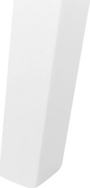 Beliani Valgomojo stalas LENISTER rudas/baltas 150 cm x 90 cm
