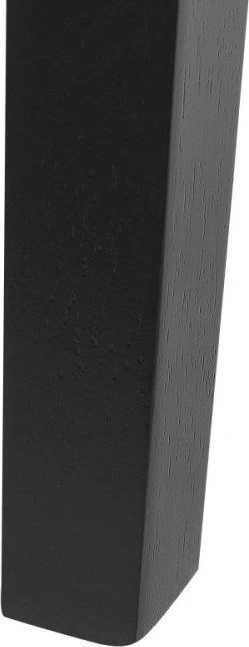 Beliani Valgomojo stalas LENISTER rudas/juodas 150 cm x 90 cm