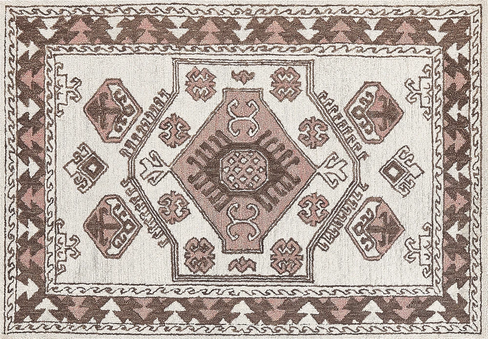 Beliani Kilimas TOMARZA spalvotas 160 x 230 cm vilnonis