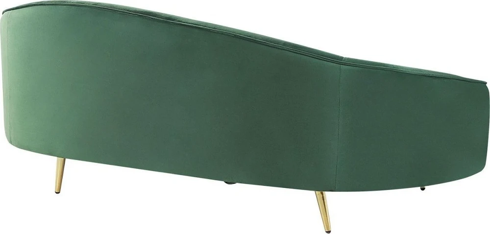 Beliani 2 vietų sofa SAVAR veliūrinė smaragdinė