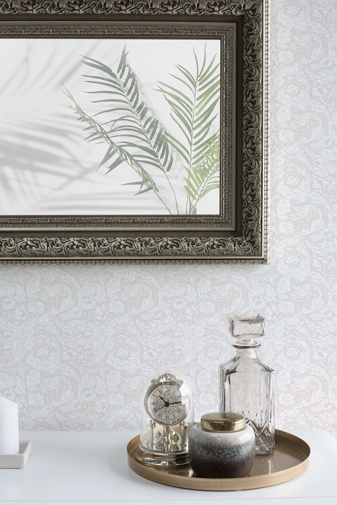 Beliani Sieninis veidrodis ASPEN 51 cm 141 cm auksinis